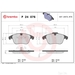 Brembo P24076X - Set