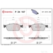 Brembo P24157 - Set