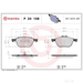 Brembo P24158 - Set