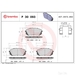 Brembo P30093 - Set