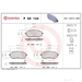 Brembo P50144 - Set