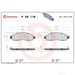 Brembo P56118 - Set