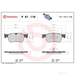 Brembo P61116 - Set