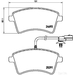 BREMBO Brake Pads | P68058 - Brake Pad Set