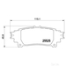BREMBO Brake Pads | P83132 - Brake Pad Set