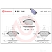 Brembo P85146X - Set