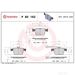 Brembo P85162 - Set