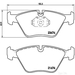 Brake Pad Set BREMBO P06042 /  - Set
