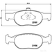 Brake Pad Set BREMBO P23125 /  - Set
