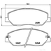 Brake Pad Set BREMBO P30036 /  - Set