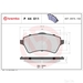 Brake Pad Set BREMBO P44011 /  - Set