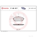 Brake Pad Set BREMBO P49017 /  - Set