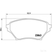 Brake Pad Set BREMBO P49029 /  - Set