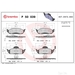 Brake Pad Set BREMBO P50039 /  - Set