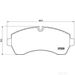 Brake Pad Set BREMBO P50059 /  - Set