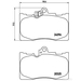 Brake Pad Set BREMBO P83072 /  - Set