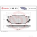 Brake Pad Set BREMBO P83074 /  - Set