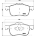 Brake Pad Set BREMBO P86016 /  - Set