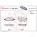 Brake Pad Set BREMBO P54034 /  - Set