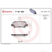 Brake Pad Set BREMBO P83065 /  - Set