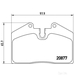 Brake Pad Set BREMBO P85094 /  - Brake Pad Set