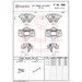 BREMBO P37022 - Set