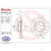 BREMBO XTRA Drilled Brake Disc - Pair