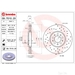 BREMBO XTRA Drilled Brake Disc - Pair