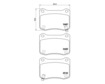 BREMBO Brake Pads | P83134 - Brake Pad Set