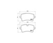 BREMBO Brake Pads | P85117 - Brake Pad Set