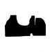 Tailored Rubber Mat Set - Fiat - Set