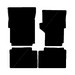 Tailored Rubber Mat Set - VW A - Set
