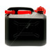 Black Plastic Diesel Can - 5 L - Single