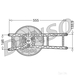 DENSO Radiator Fan DER09017 - Single