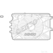 DENSO Radiator Fan DER09069 - Single