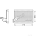 DENSO A/C Evaporator DEV21003 - Single