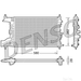 DENSO Radiator DRM20096 - Single
