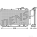 DENSO Radiator DRM40008 - Single