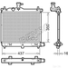 DENSO Radiator DRM41009 - Single