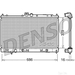 DENSO Radiator DRM45024 - Single