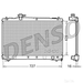 DENSO Radiator DRM50034 - Single