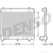 DENSO Radiator DRM50070 - Single