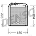 DENSO Heater Core DRR32005 - Single