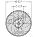 DENSO Radiator Fan DER21002 - Single