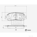 Febi Bilstein Brake Pad Set 196400 - Set