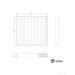 Febi Bilstein Cabin Filter 195984 - Single