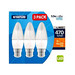 Status Box of 3 LED Bayonet Ca - Single