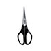 5 Star Office Scissors - Black - Single