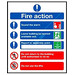 Signs & Labels Symbolised Fire - Single