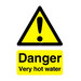 Signs & Labels Danger Very Hot - Single